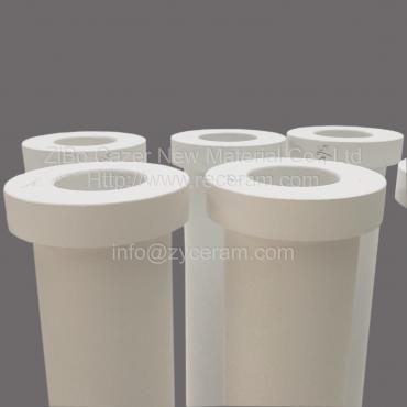 Non-wetting By Aluminum Alloys Aluminum Titanate Ceramic Casting Tube