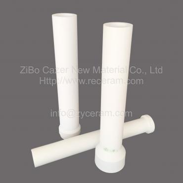 Good dimensional control ceramic Rising liquid tube for molten aluminium
