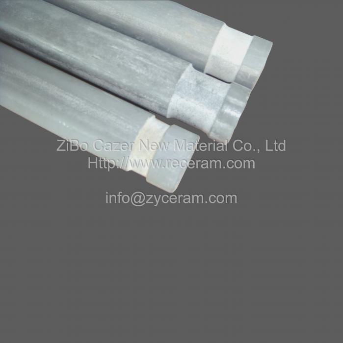 good thermal shock resistance thermocouple protection ceramic tube for Thermocouple